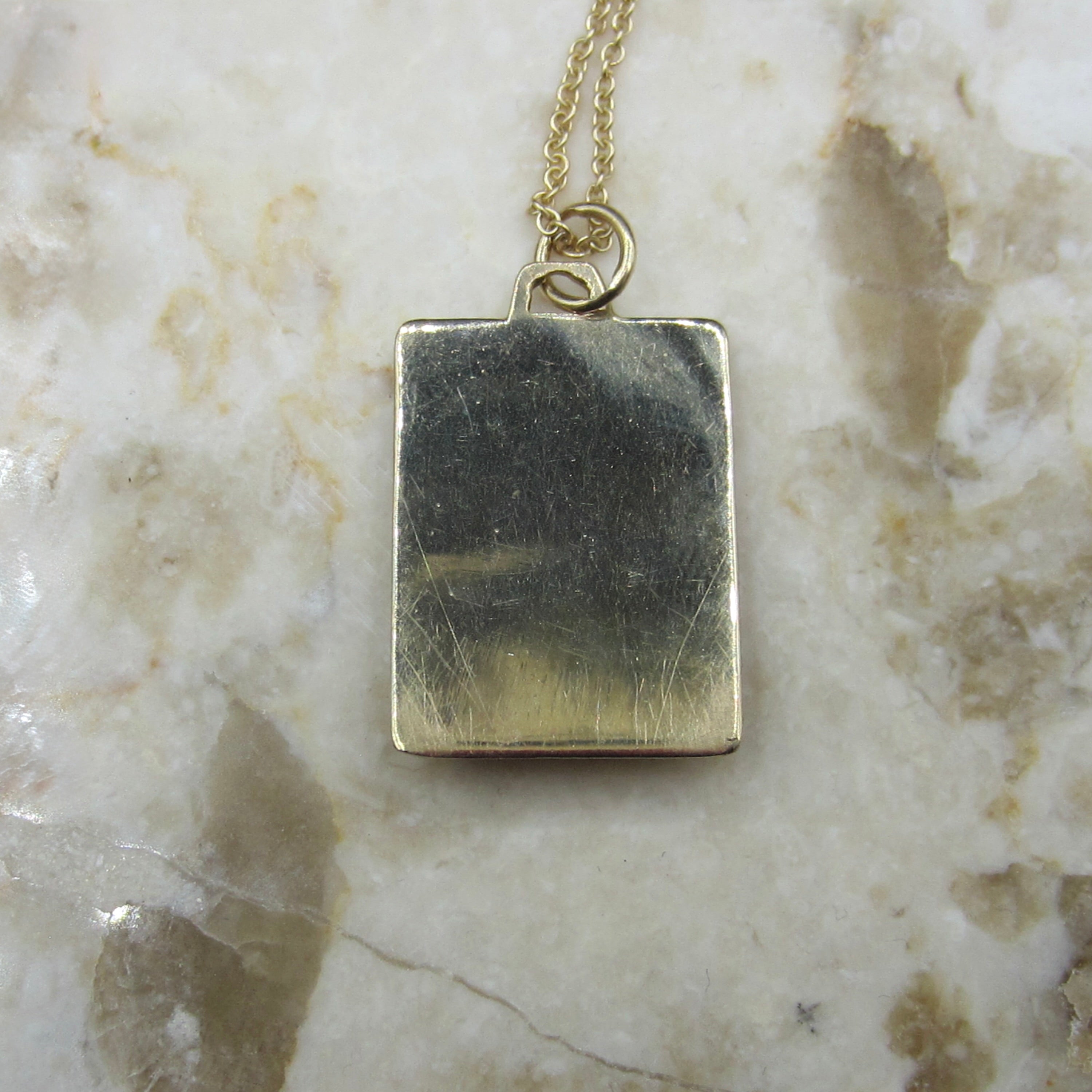 Vintage Scorpio Zodiac Pendant | 14K Gold Charm with .20 Diamond Accent | Astrological Jewelry | Scorpio Birthday Gift