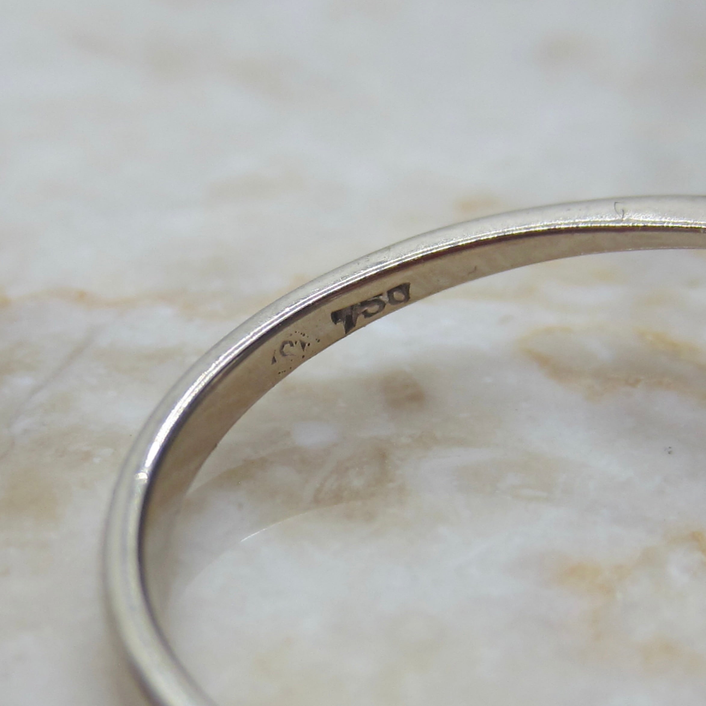 Vintage H. Stern 18k Emerald and Diamond Halo Ring