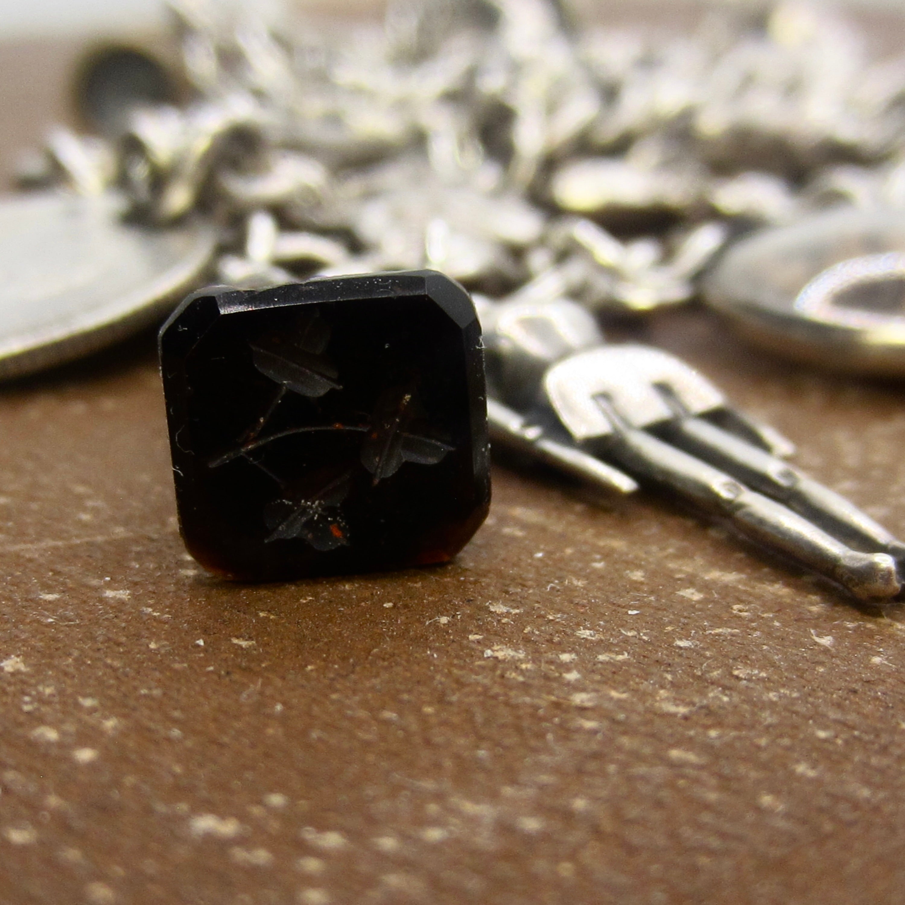 Antique Sterling Silver Charm Bracelet Rare Charms Hallmarked Peg Doll Dog Animals