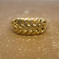 Antique Victorian 18k Gold Keeper Ring London 1905