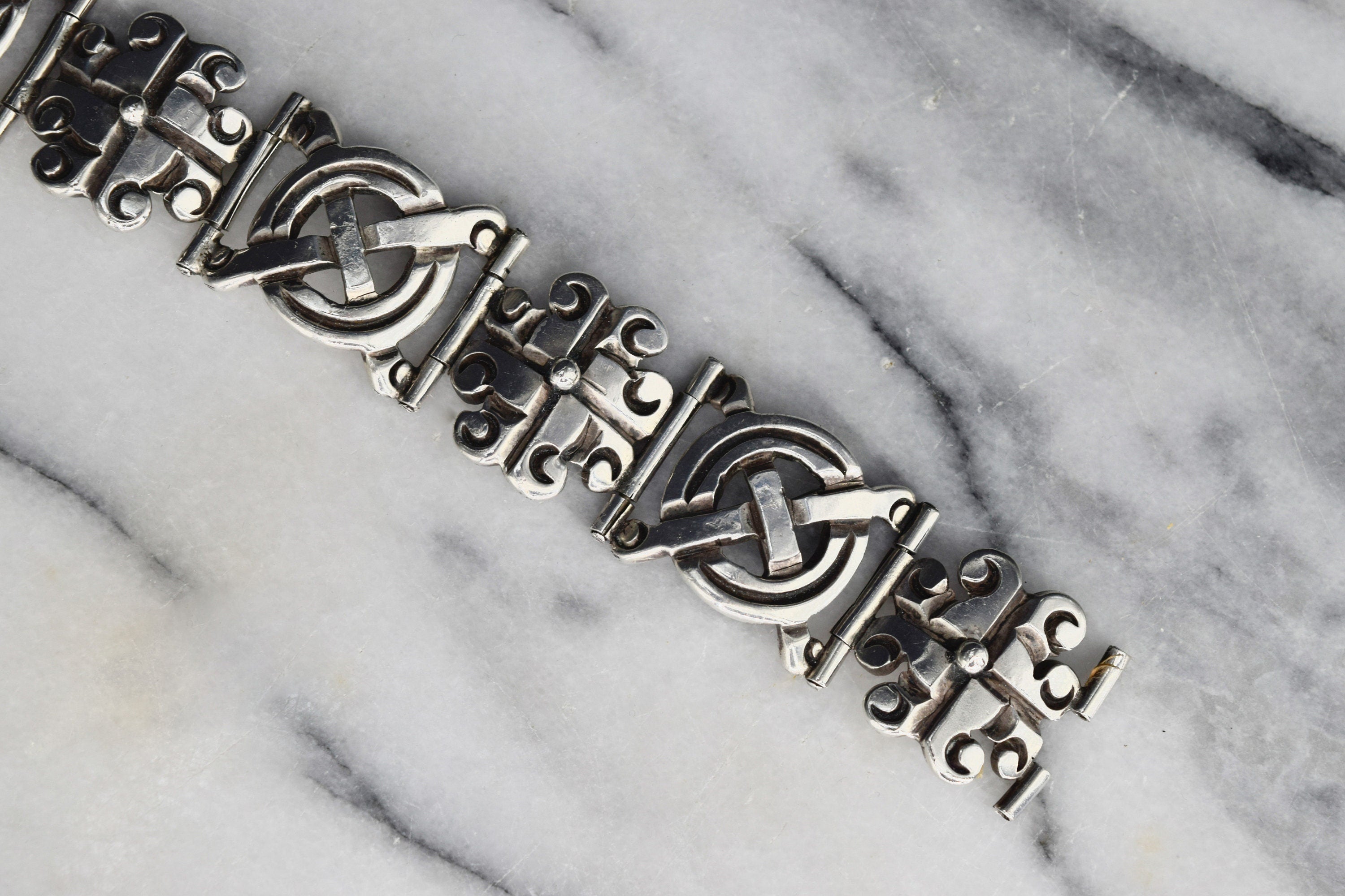 Vintage Taxco 980 Silver Link Bracelet – LUXXOR Vintage