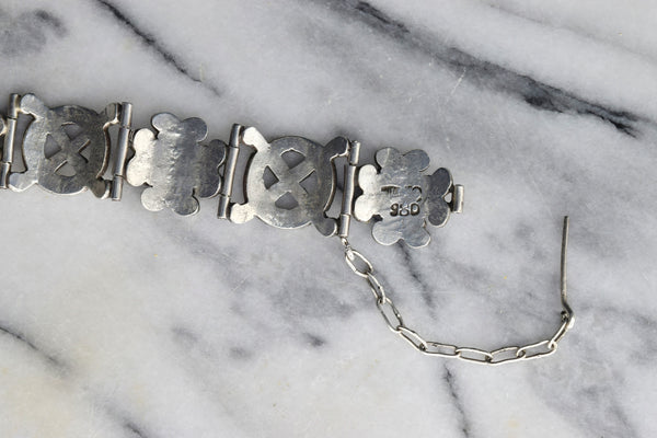 Vintage Taxco 980 Silver Link Bracelet