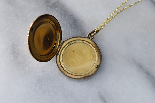 Antique Gold Filled Locket