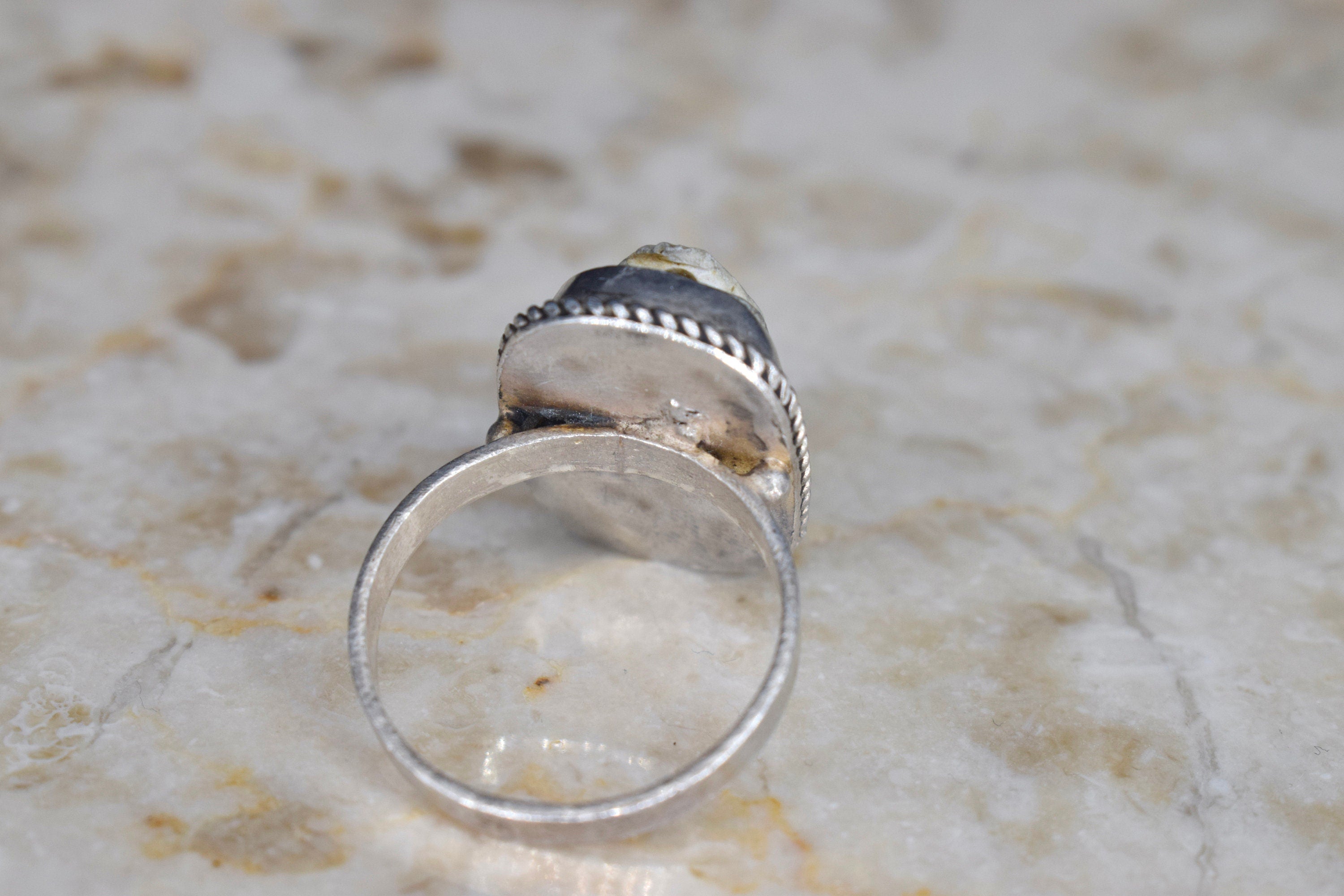 Vintage Egyptian Revival Scarab Ring